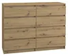 Cassettiera larga a cassetti TAAVI - rovere artisan Anteprima dell’immagine prodotto 1