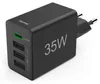 Hama Schnellladegerät, 1x USB-C PD, 3x USB-A, Produktbild-Vorschau 1