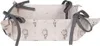 Clayre & Eef Brotkorb 35x35x8 cm Beige Grau Baumwolle Produktbild-Vorschau 1