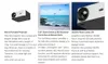 INF WiFi / Bluetooth Miniprojektor Beamer D100 Full HD Produktbild-Vorschau 8
