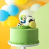 PartyPal Taartkaars Voetbal, nummer 9 met bal Productafbeelding-voorbeeld 3