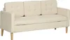 HOMCOM 3 Sitzer Sofa, Couch mit Stauraum, Holzbeine, Produktbild-Vorschau 1