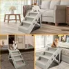 Hundetreppe 4-Stufen Hunderampe für Hunde & Katzen bis Produktbild-Vorschau 7