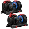 DH FitLife Haltères Réglables 3 à 24 KG, Ensemble 12 en 1 Voir les images du produit 1