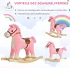 Kinder Schaukelpferd Baby Schaukeltier Pferd mit Produktbild-Vorschau 7