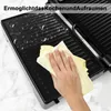 Kontaktgrill Tischgrill, Panini & Sandwich Maker, doppelte Produktbild-Vorschau 6