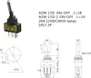 KFZ Kippschalter 12V 20A DC, Rot LED-beleuchtete, 3 Pin Produktbild-Vorschau 7