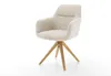 DELIFE Esszimmerstuhl Pejo-Flex Cord Beige Holzgestell Produktbild-Vorschau 6