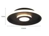 Trio - Deckenleuchte ASCARI - Schwarz - 30x30x6.8 cm Produktbild-Vorschau 4