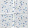 Sovie HOME Serviette Bonnie in Blau aus Tissue 33 x 33 cm, Produktbild-Vorschau 3