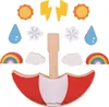 Jeu d'équilibre en bois Bigjigs Weather Voir les images du produit 4