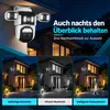 WLAN Kamera außen 4 Linsen – 2–10x Zoom, schwenkbar, Produktbild-Vorschau 4