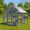 Wiltec Enclos extérieur pour chats 210 x 187 x 187 cm Catio Voir les images du produit 5