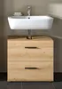 Ice Waschbeckenunterschrank 2 Schubladen Eiche Nachbildung. Produktbild-Vorschau 5