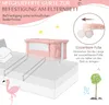 COSTWAY 3in1 Beistellbett, Babywiege, Reisebett neigbar, Produktbild-Vorschau 8