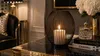 Świecznik metalowy lampion industrialny loft glamour czarny Podgląd zdjęcia produktu 4