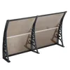 Vordach 100x200cm für Haustür und Terrasse Überdachung Produktbild-Vorschau 7