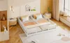 Cama doble de 90 x 200 cm, cama infantil baja con Vista previa de la imagen del producto 16