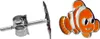 Ohrstecker Clownfish 925 Sterling Silber Produktbild-Vorschau 2