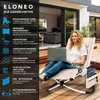 ELONEO Schaukelliege Outdoor mit Tasche, Relaxliege bis Produktbild-Vorschau 3