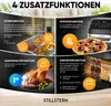 Stillstern Heißluftfritteuse 12L mit LED-Touchscreen, XXL Produktbild-Vorschau 4