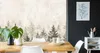 Muralo Vlies Fototapete für Esszimmer Aquarell BÄUME Produktbild-Vorschau 10