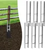 6x 81MM Pfostenanker H-Anker Pfostenträger Pfostenanker Produktbild-Vorschau 1