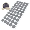 Adsamm® | 50 x selbstklebende Filzgleiter / Grau / Ø 22 mm Produktbild-Vorschau 2