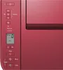A close-up view of the control panel and top section of a red Canon PIXMA TS3352 printer. Anteprima dell’immagine prodotto