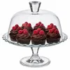 Decoratieve glazen vaas met steel, 26,4 cm Productafbeelding-voorbeeld 11