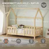 Łóżeczko dziecięce ML-Design 70 x 140 cm z zabezpieczeniem Podgląd zdjęcia produktu 2
