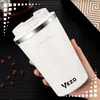Vezo kubek termiczny smart LCD 500ml biały termos na kawę Podgląd zdjęcia produktu 7