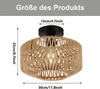 Deckenleuchten Vine Deckenleuchte, 31*31*27cm E27 Produktbild-Vorschau 7