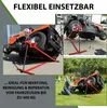 Rasentraktorheber 400 kg Tragkraft Akkuschrauber-Adapter, Produktbild-Vorschau 5