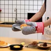Feuerfeste Grillhandschuhe, Topflappen aus Baumwolle. Produktbild-Vorschau 2