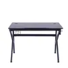 A black gaming desk is shown against a white background. Produktbild-Vorschau