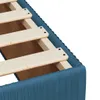 Boxspringbett mit Matratze Dunkelblau 140x200 cm Samt Produktbild-Vorschau 11