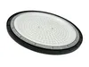 A close-up, angled view of a round, flat LED high bay light fixture against a white background. Podgląd zdjęcia produktu