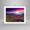 Poster - Poster ohne Rahmen - Wiese Berg Himmel Landschaft Produktbild-Vorschau 4