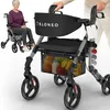 ELONEO 2in1 carrozzina rollator pieghevole e leggera con Anteprima dell’immagine prodotto 1
