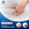40x80 cm Federkissen Kissen Feder Daunenkissen Kopfkissen Produktbild-Vorschau 3