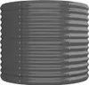 A 3D render of a grey corrugated metal raised garden bed. Anteprima dell’immagine prodotto