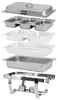 HCB Chafing dish - 3 x 1/3 GN - Edelstahl - 8073 Produktbild-Vorschau 3