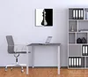 Wallario Premium Leinwandbild Schachfigur schwarz-weiß in Produktbild-Vorschau 2
