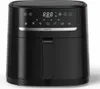 A black Xiaomi air fryer is shown against a white background. Produktbild-Vorschau