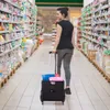 Packaway XL Faltbarer Einkaufswagen mit Spezialbelag und Produktbild-Vorschau 9