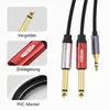 AUX Kabel 3.5mm Klinke zu 2*6.3mm Klinke - Klinkenkabel Produktbild-Vorschau 3