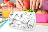 KitchenYeah® Lunchbox Brotzeit Brotdose 17x11 cm Dschungel Produktbild-Vorschau 3