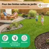 Bordure de Jardin Exterieur - 30 cm de Haut, 10 m de Long - Voir les images du produit 5