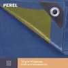 Perel bâche, 20 anneaux, coins renforcés, rectangulaire, Voir les images du produit 7